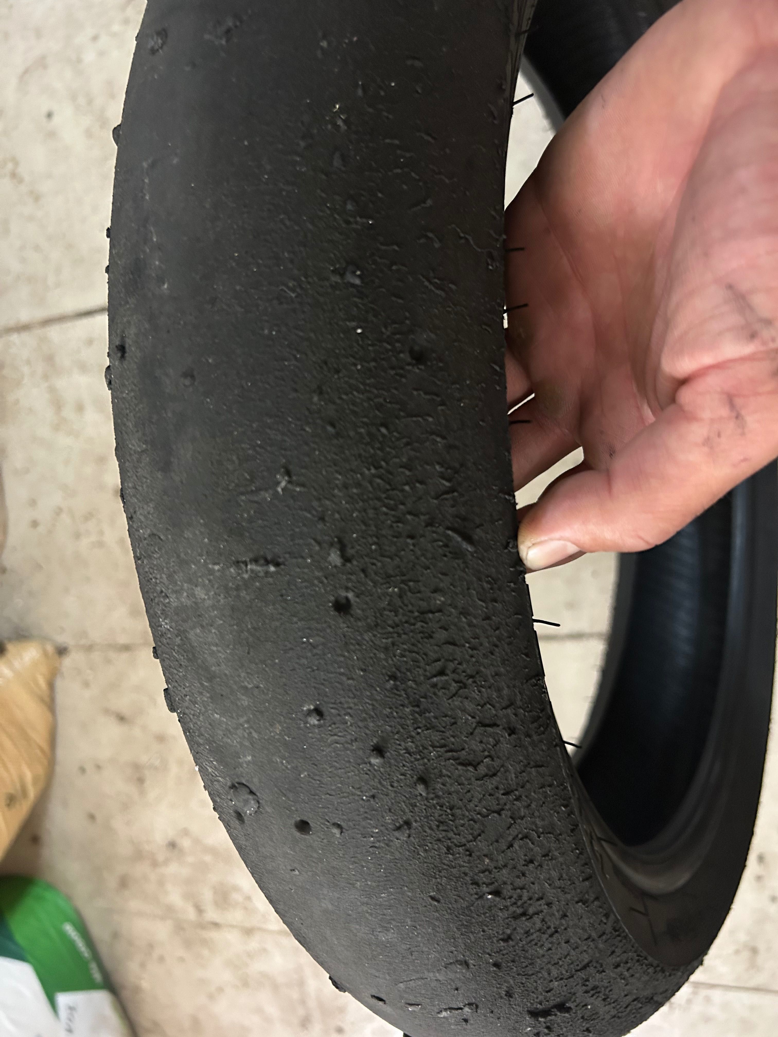 Pirelli Dunlop slicks