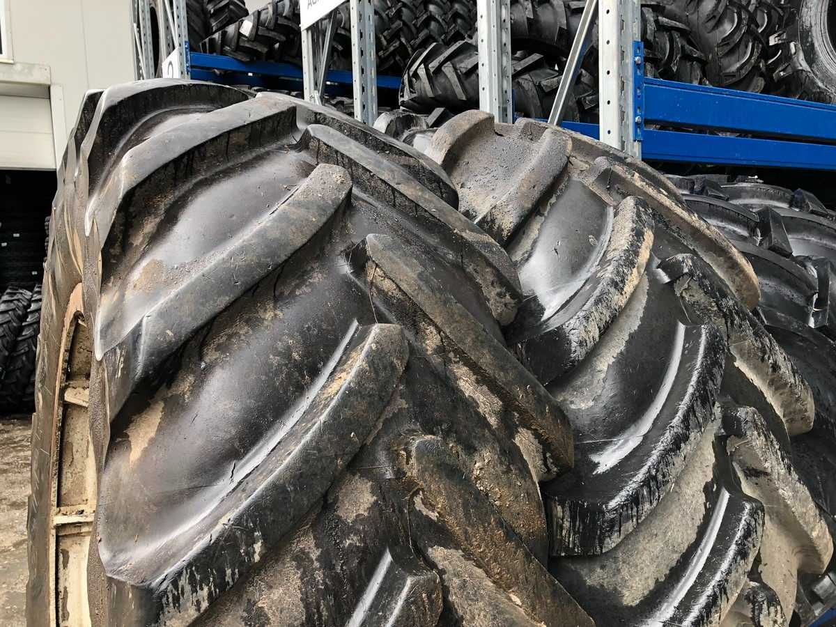 Anvelope profil mare 620/70R38 MICHELIN cu janta cauciucuri uzate