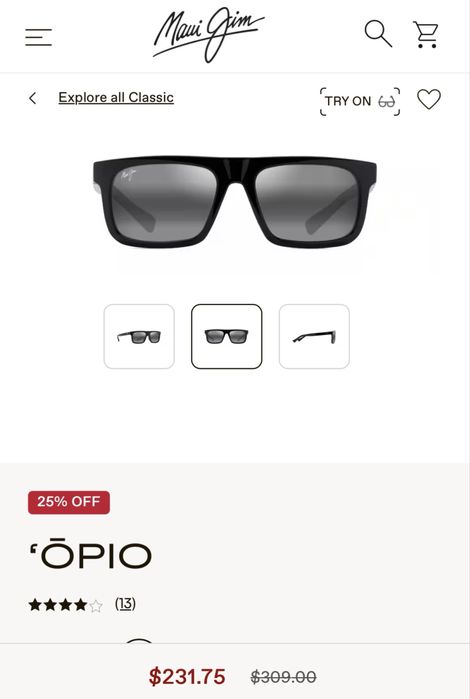 Maui Jim Opio ochelari de soare