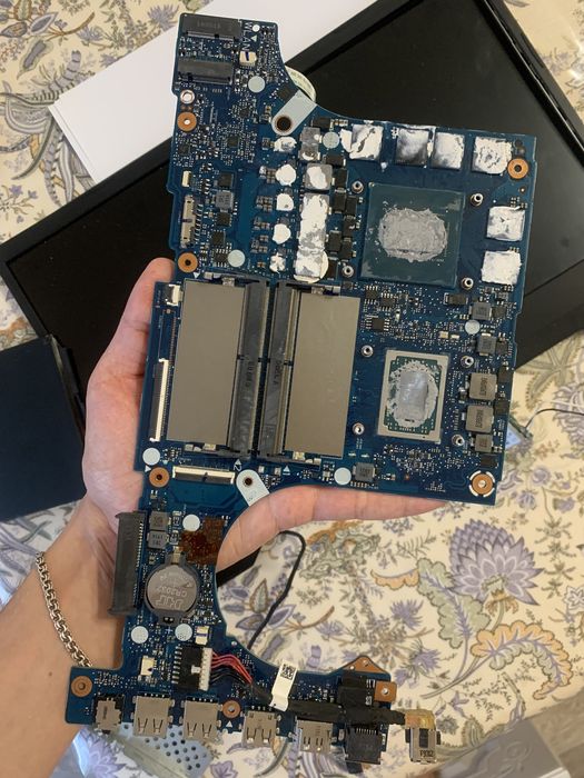 ASUS TUF Gaming FX505 на разбор