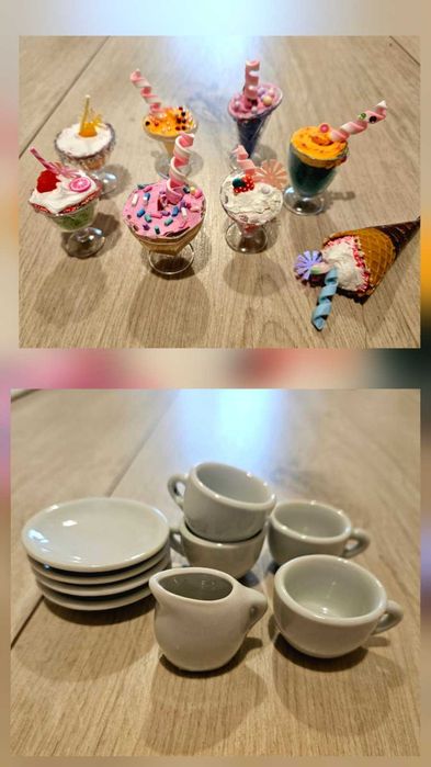 Детска кухня от дърво + много уреди и аксесоари