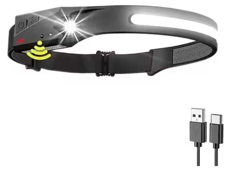 Сензорен LED челник с 5 режима