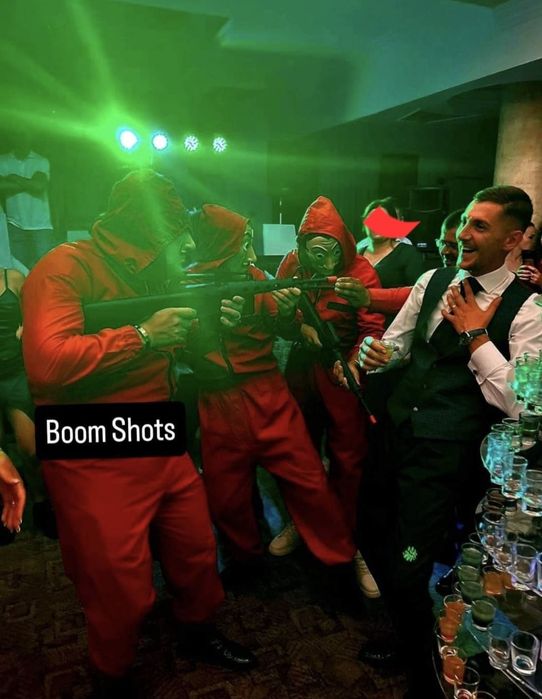 Tort shot-uri/tortul mirelui - pentru nunta, botez, majorat.