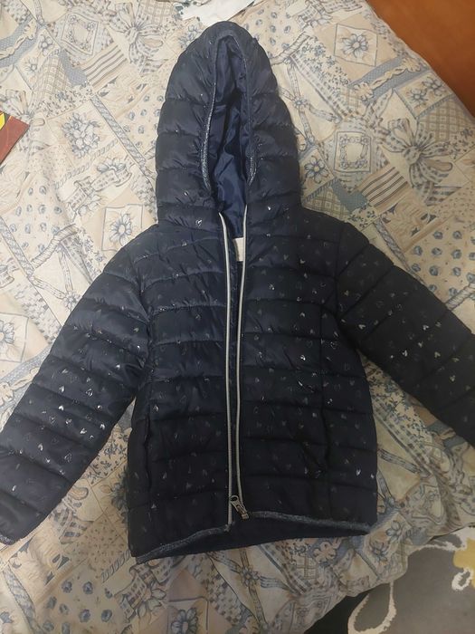 Преходно яке Lupilu 110 см тъмносиньо