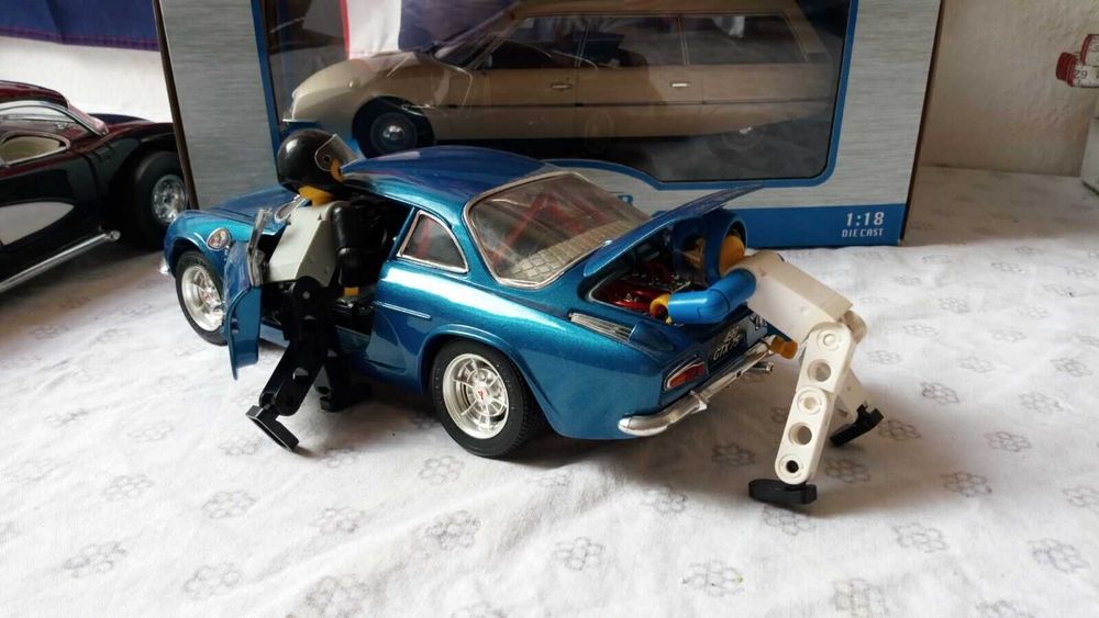 Mazda RX3 Jada, Citroen CX, Renault Alpine, Chevy Glasser 1:18, 1:24