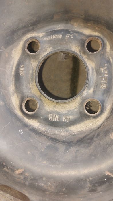 Vând 4 jante tabla pe 14