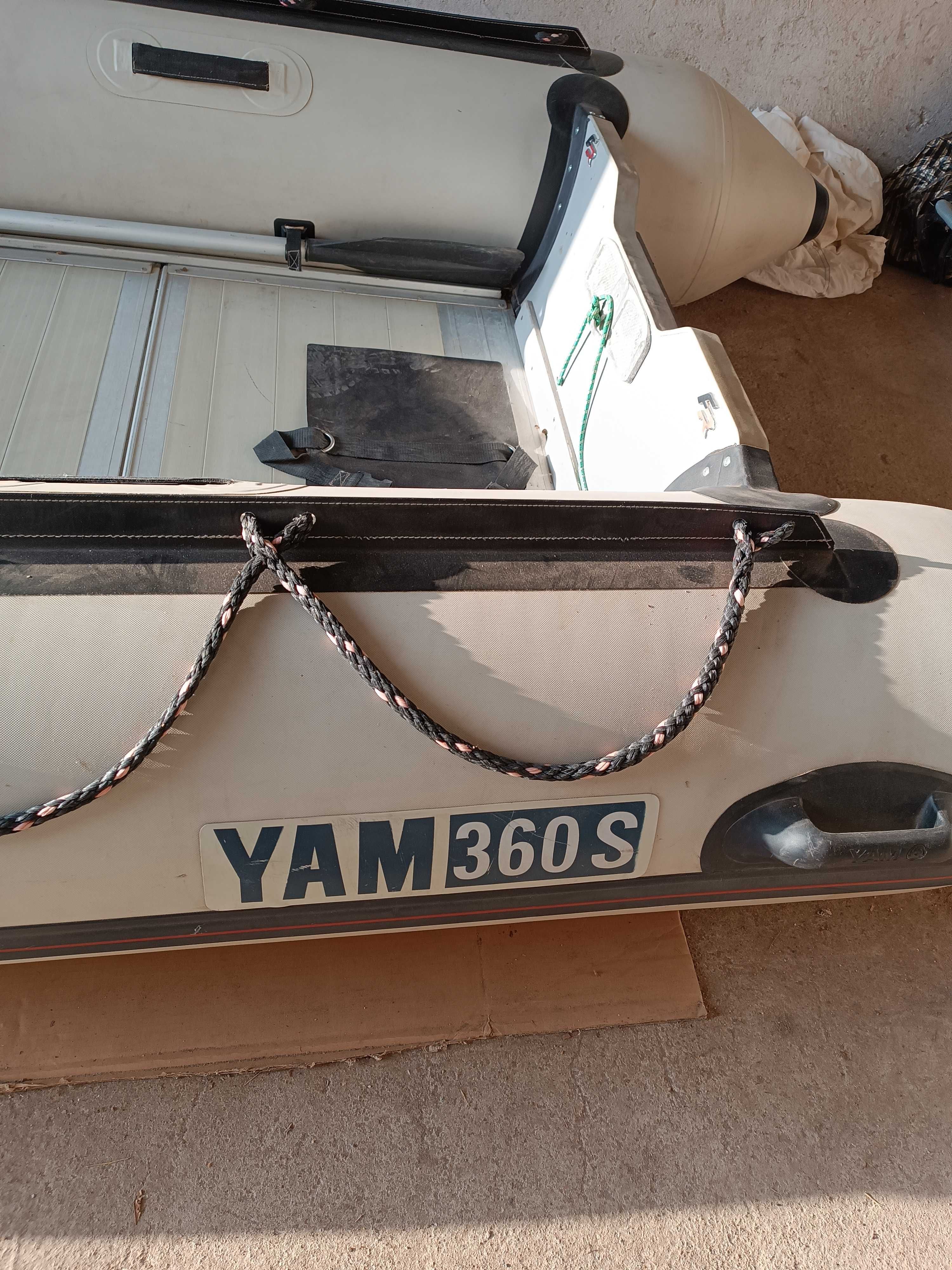 Надуваема лодка Yamaha с твърдо дъно 3,60