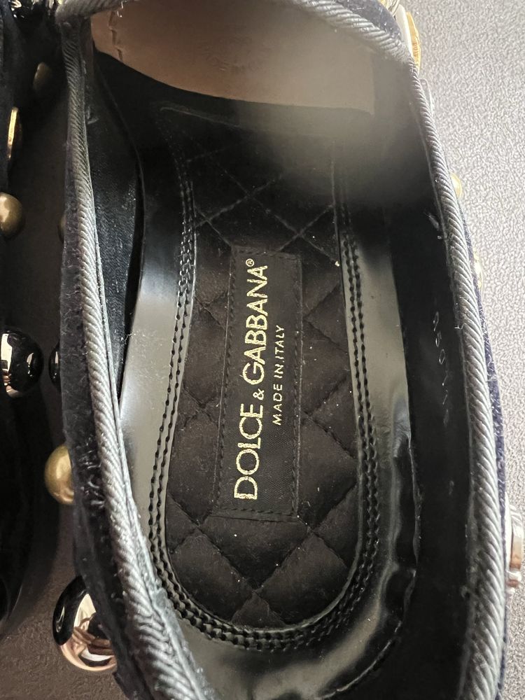 Мокасини Dolce and Gabbana