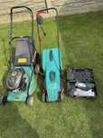 Masina tuns gazonul grunman+bosch+parkside