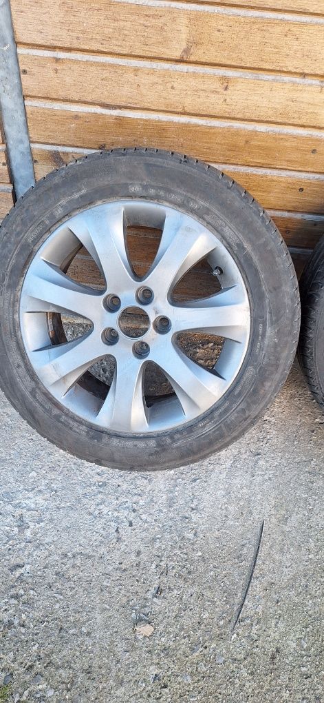 Джанти  16" 5x110с гуми 205х55х16 Опел/Opel...