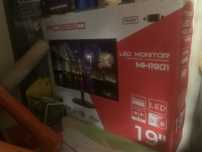Led Monitor Rosso 19HDMI 75HZ FULL HD