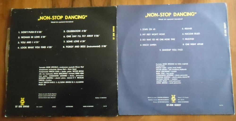 Pereche discuri vinil - Ediție Specială - Non Stop Dancing (1 & 2)