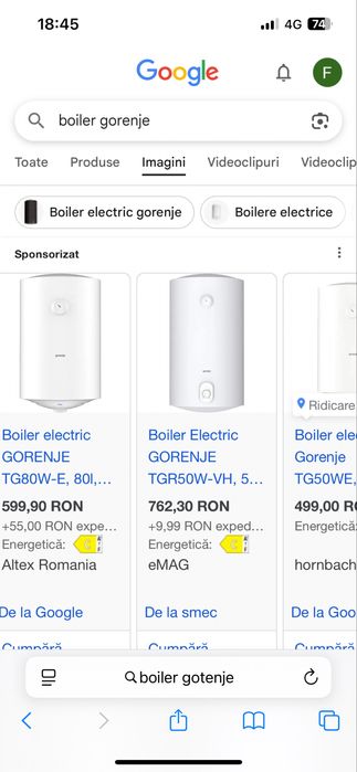 boiler ieftin stare de functionare