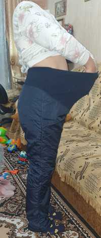 Утеплённые брюки для беременных