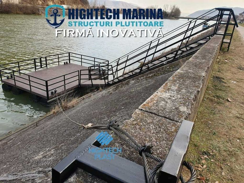 Structuri plutitoare pentru agrement si ambarcațiuni Ponton tuburi PE