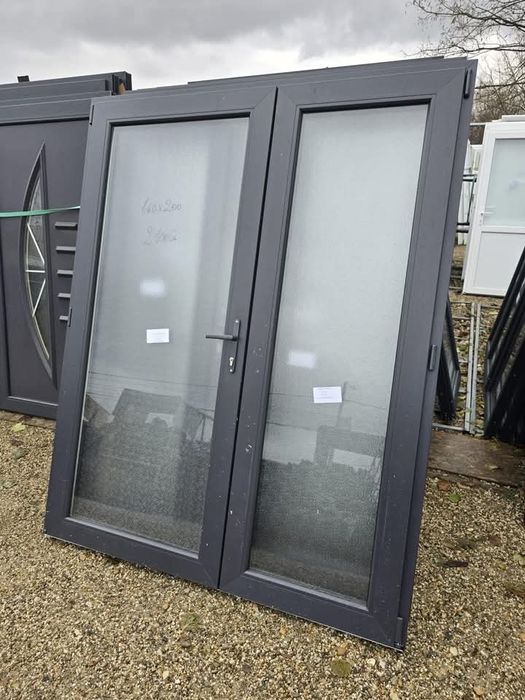 usi termopan pvc gri antracit dube noi de la 1950 lei