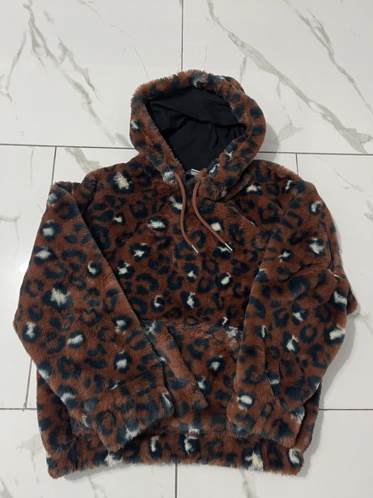 Hanorac gros cu blana artificiala barbati , Asos , marime M