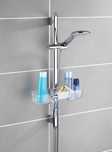 Suport reglabil bara dus universal perete baie |WNK 221532 Transparent