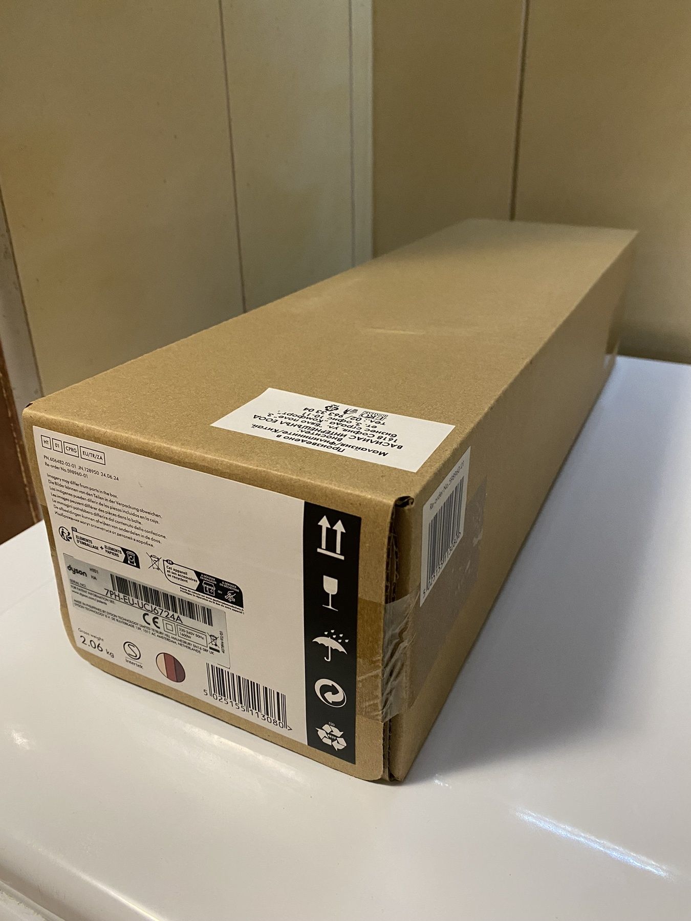 Преса за коса Dyson Airstrait HT01 Ceramic Pink/Rose Gold
