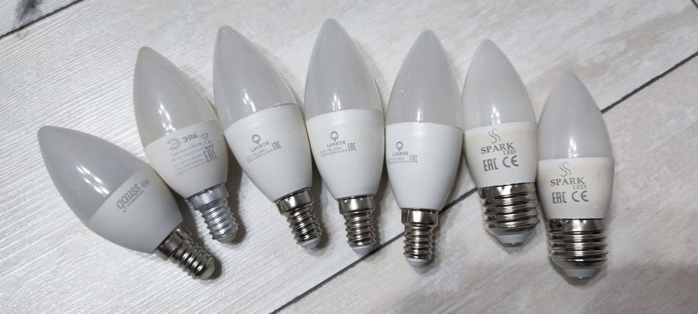 Продам лампочки б/у и новые