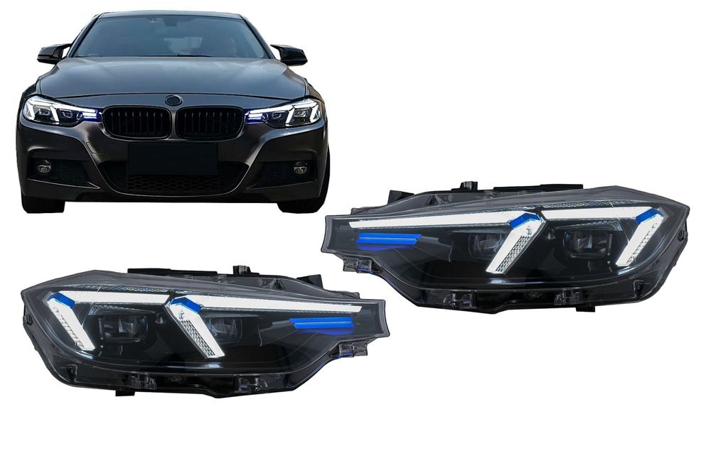 Faruri LED DRL compatibil cu BMW 3 Series F30 F31 Sedan Touring (10.20