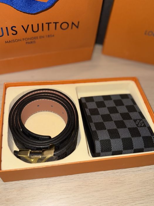 Колан louis vuitton от естествена кожа