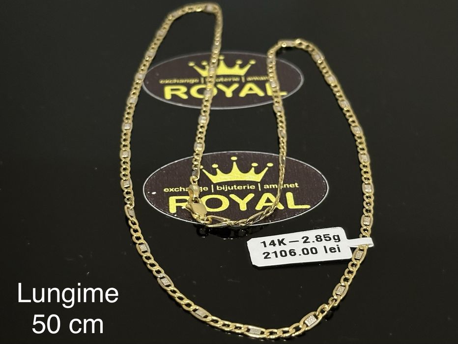 Bijuteria Royal: Lant aur 14k/2.85 gr
