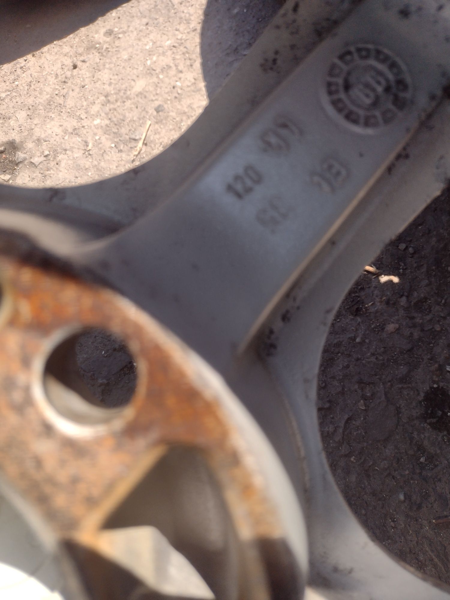 Перфектни Borbet 15-5x120 ET35  7j BMW E46