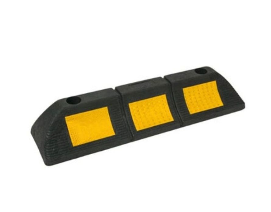 Set 2 bucati opritor roata masina pentru parcare,benzi reflectorizante
