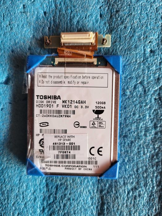 hard pentru laptop HP Compaq 2510P - de 120 Gb