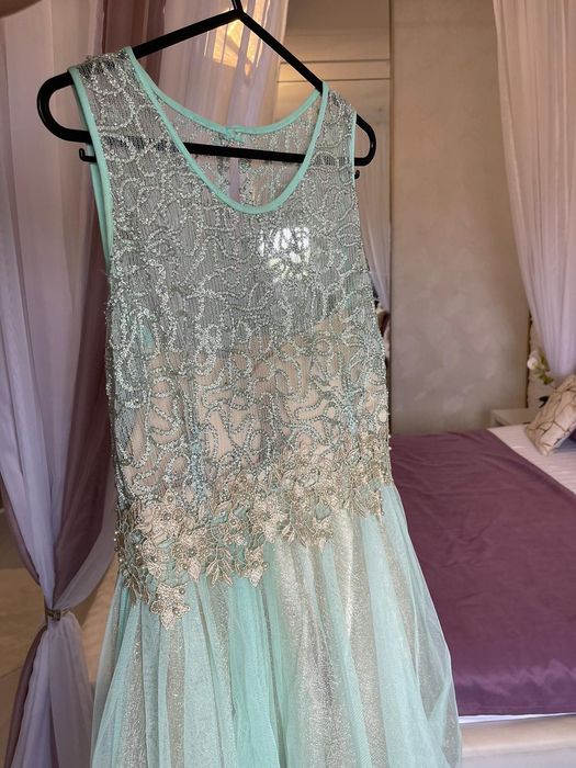 Rochie ocazie /seară S/M aurie