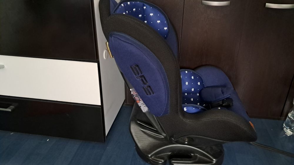 Scaun auto, Lorelli, Sigma, 0-25 Kg, Dark Blue Crowns