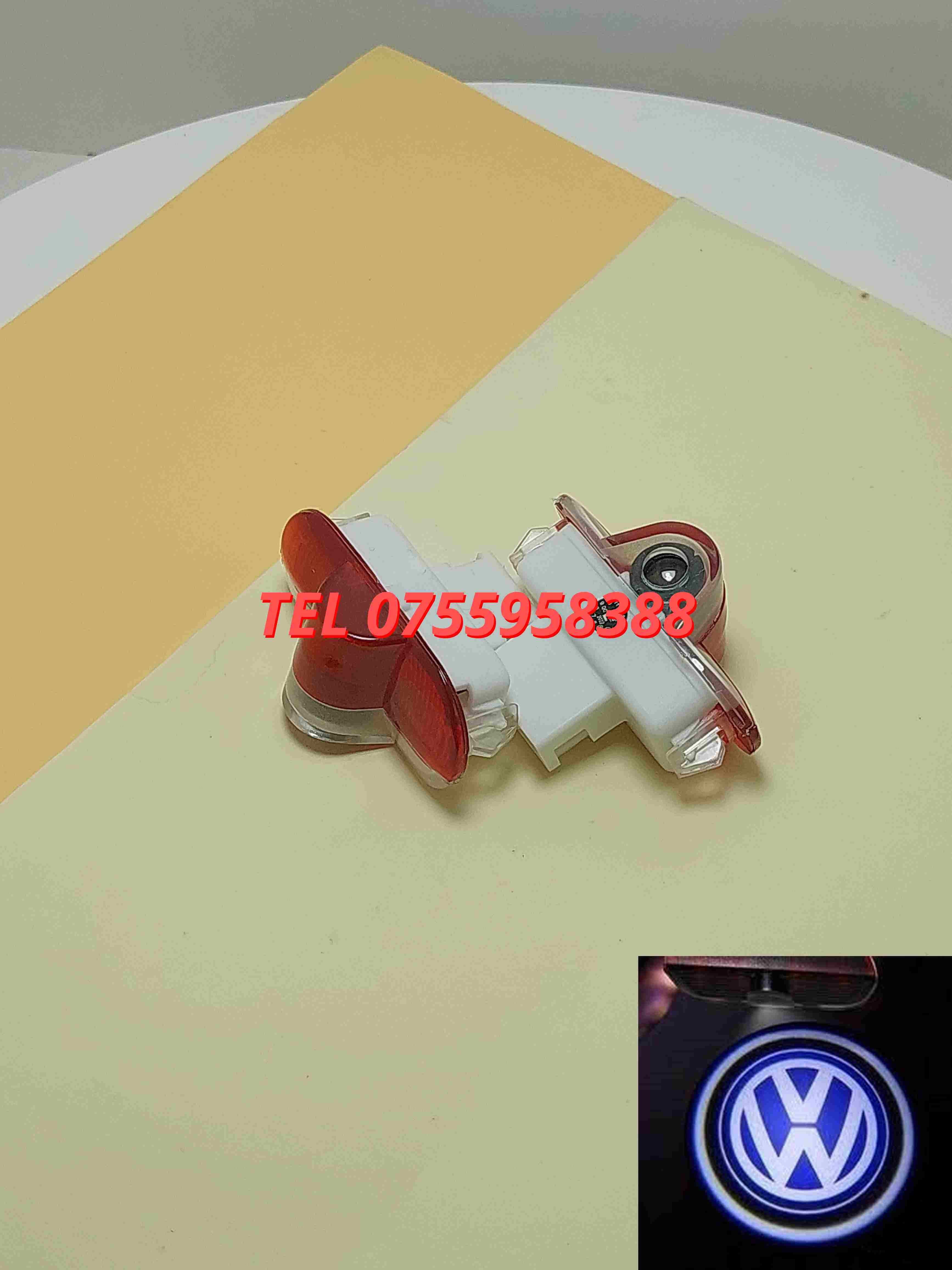 Led Logo Vw Pentru Portiere Vw Golf Iv Caddy Touran Bora