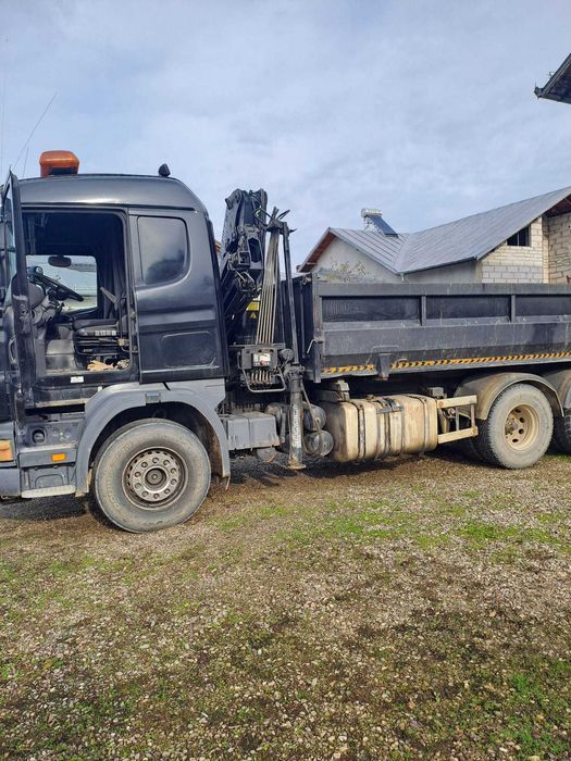 Scania 6x4 Basculabila cu Macara de Vanzare sau de Anchiriat