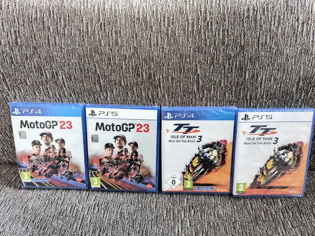 MotoGP 23 , TT isle of man 3 PS5 PS4 playstation 4 5