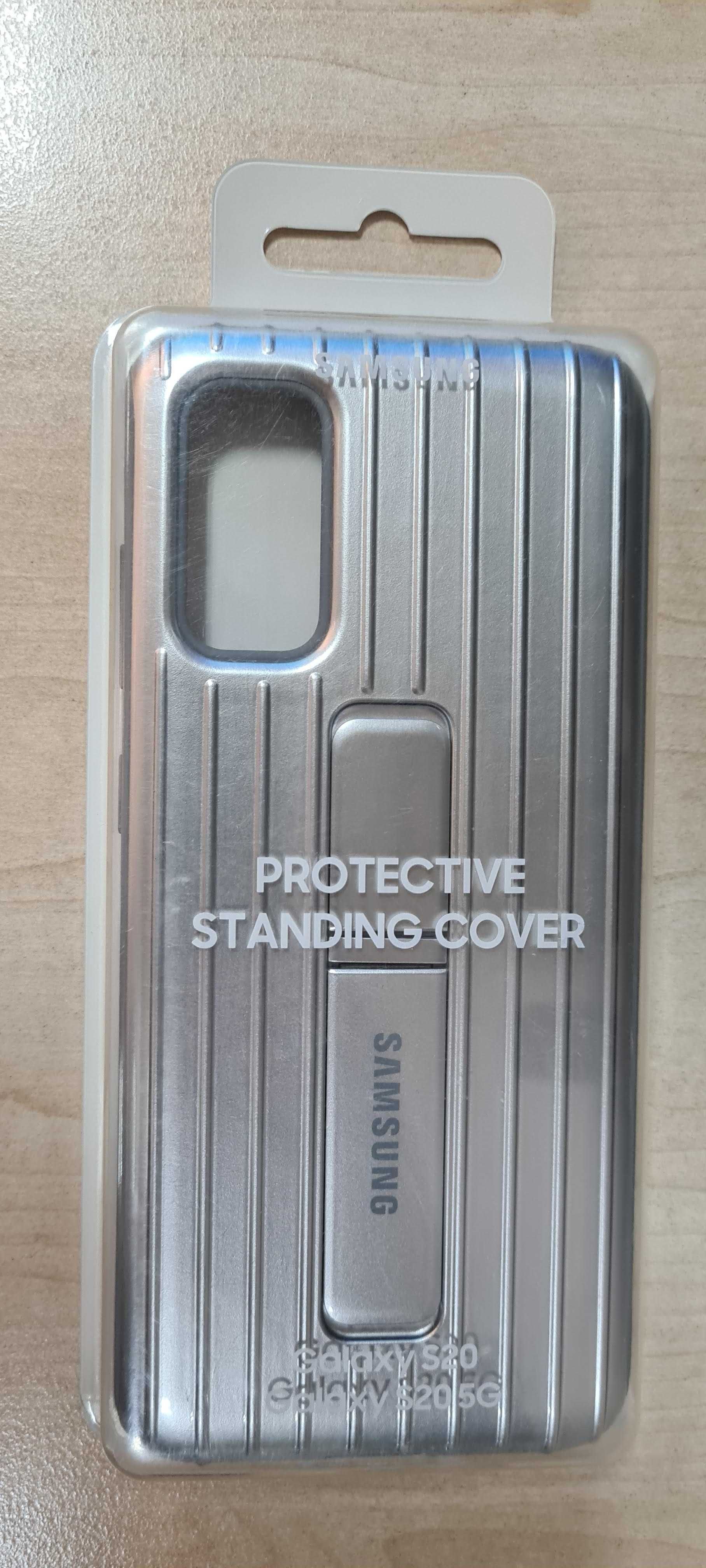 Vand Huse Samsung Protective Standing Cover pentru Galaxy S20 Sigilate