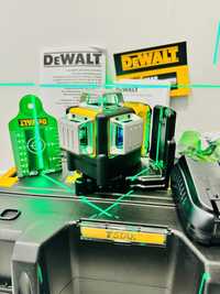 Nivela laser Dewalt DCE089D1G cu 3 linii verzi,360, receptor