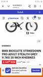 OCAZIE BMX  khe strikedown pro