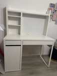 Birou alb dimensiune 105x50 cm