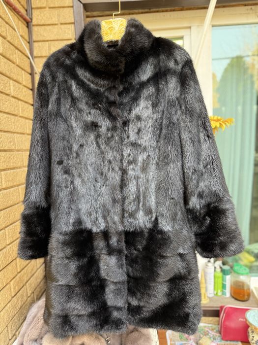 Норковая цельная шуба  amabelle