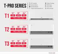 Кондиционер TCL T-PRO SERIES 12 / 18 DC Inverter Гарантия+Доставка