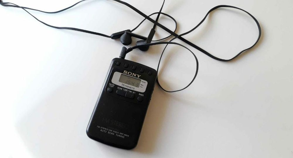 Sony Radio Fm Walkman srf-m606 Digital