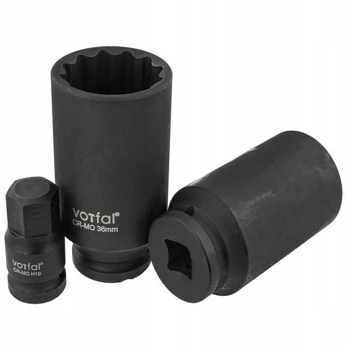 Set trusa chei tubulare + biti hexagonale imbus impact ½ (VRF08129-3)