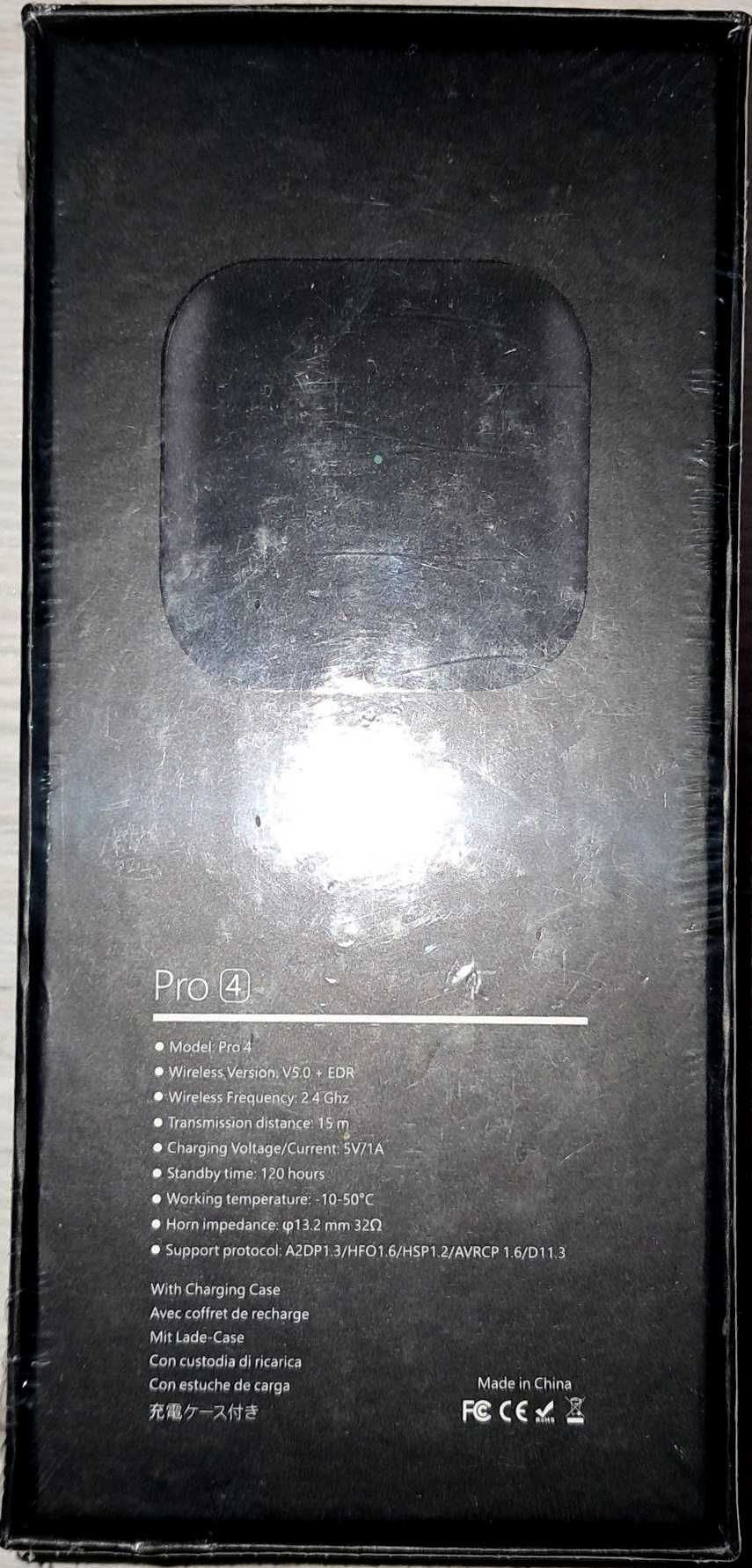 СРОЧНО Продам Беспроводной Наушники Pro 4 Black Новый В Упаковке!!!