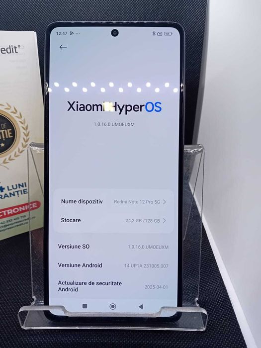 Xiaomi Redmi Note 12 Pro 6/128 gb Garantie 2 ani b46788 (ag15)