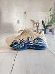 Adidasi Gucci Cream Leather Chunky Waves