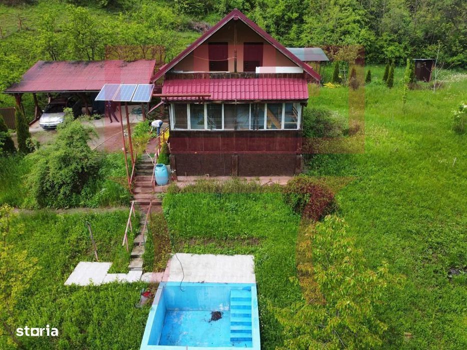 Cabana  cu teren 2600 mp in Santejude-Vale zona Taga, Sic,  Sacalaia