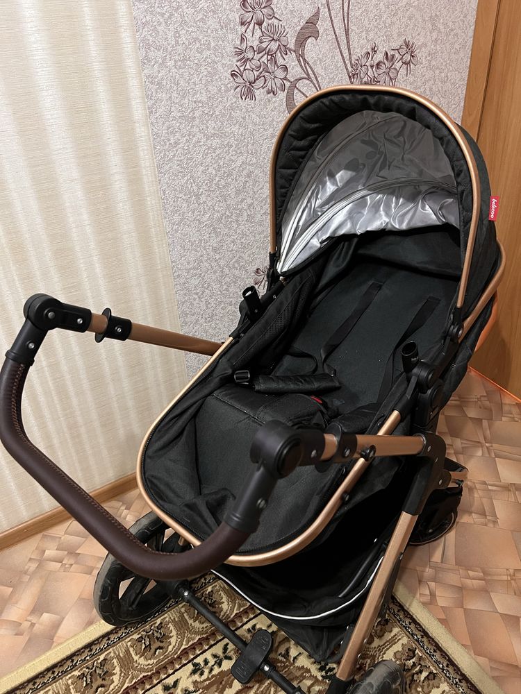 Коляска 2в1 (прогулочная и люлька) в отличном состоянии