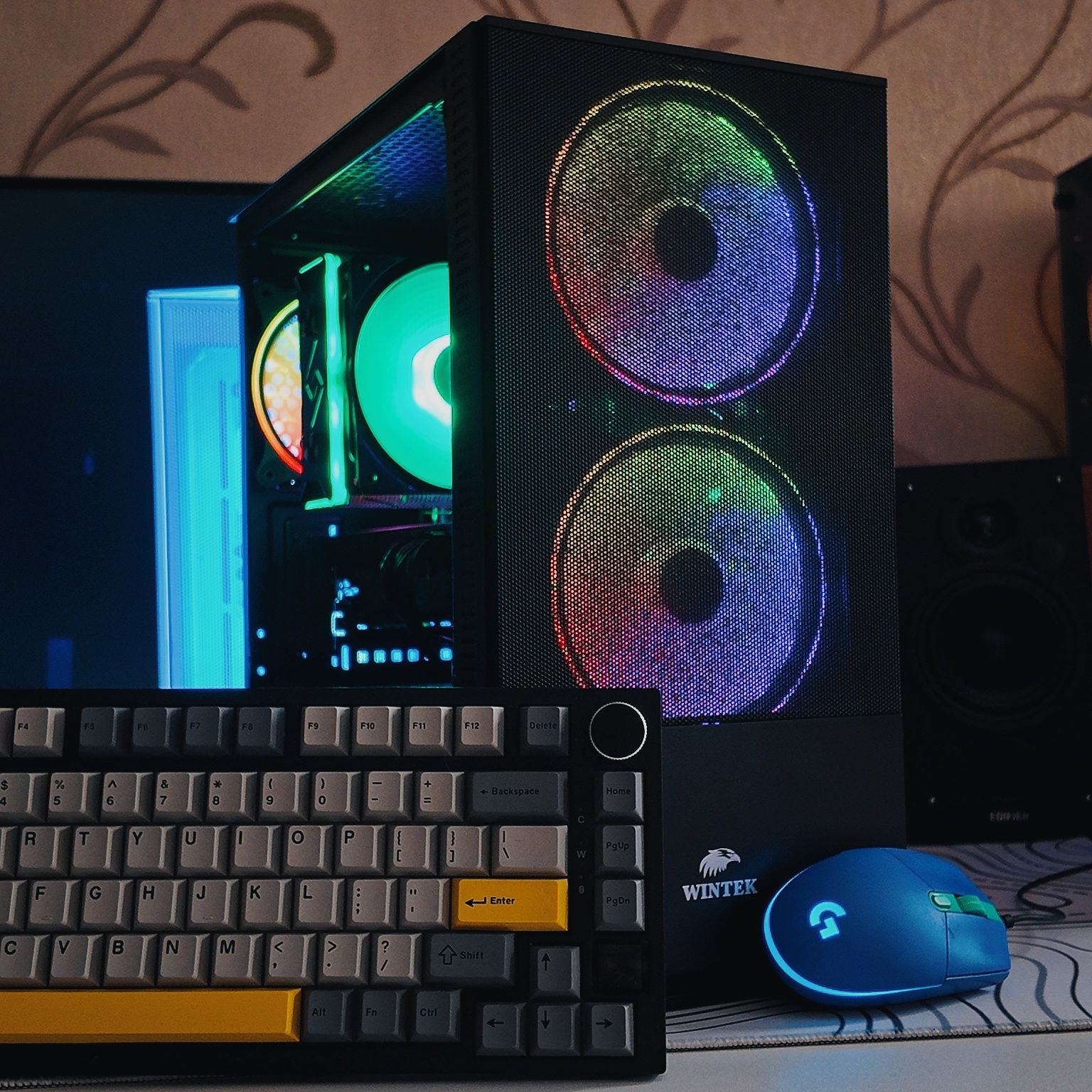 Игровой Компьютер на RTX 3070 + наушники XyperX, клавиатура и мышь