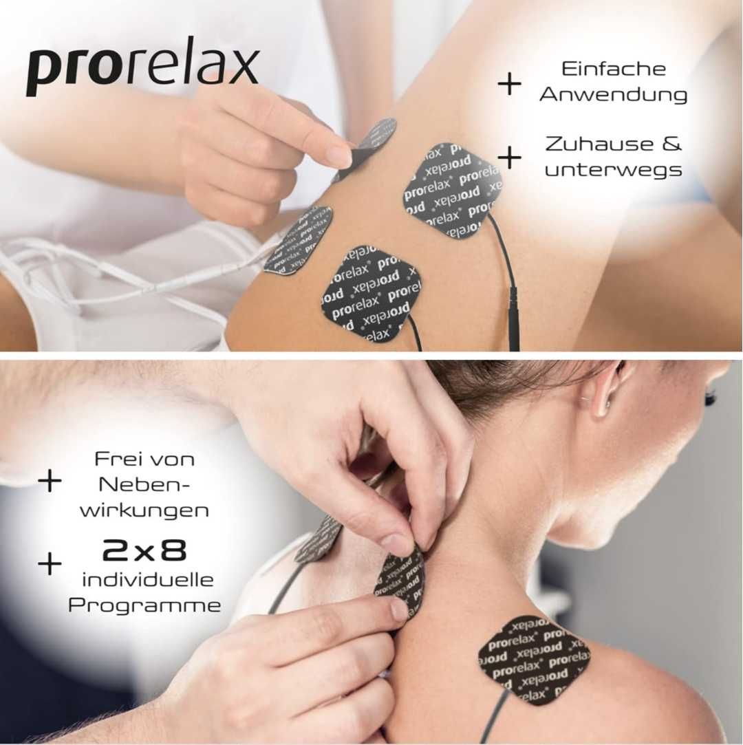 Prorelax TENS/EMS Duo Blackline | Устройство за мускулна стимулация